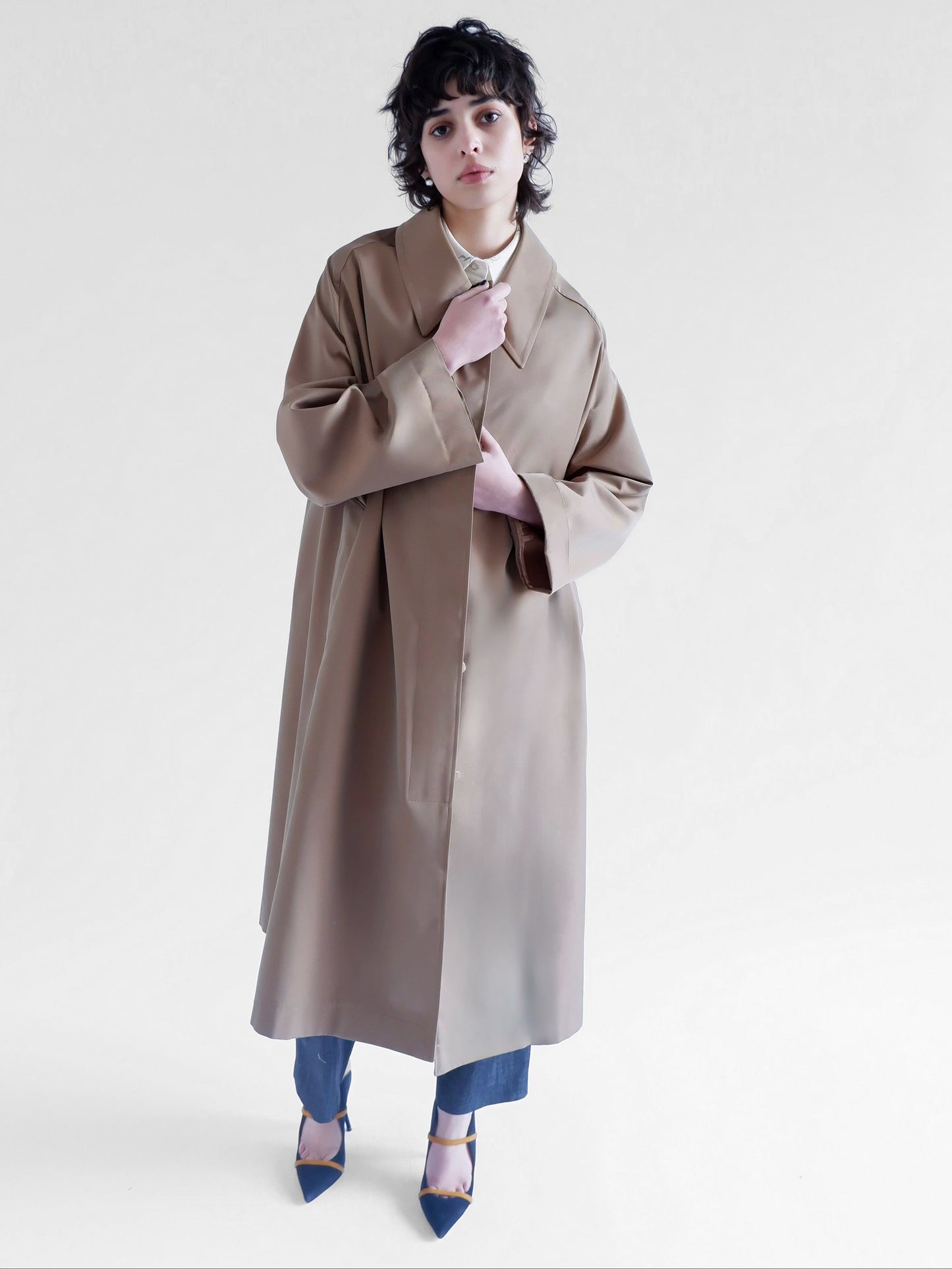 ESTHER CAMEL COAT