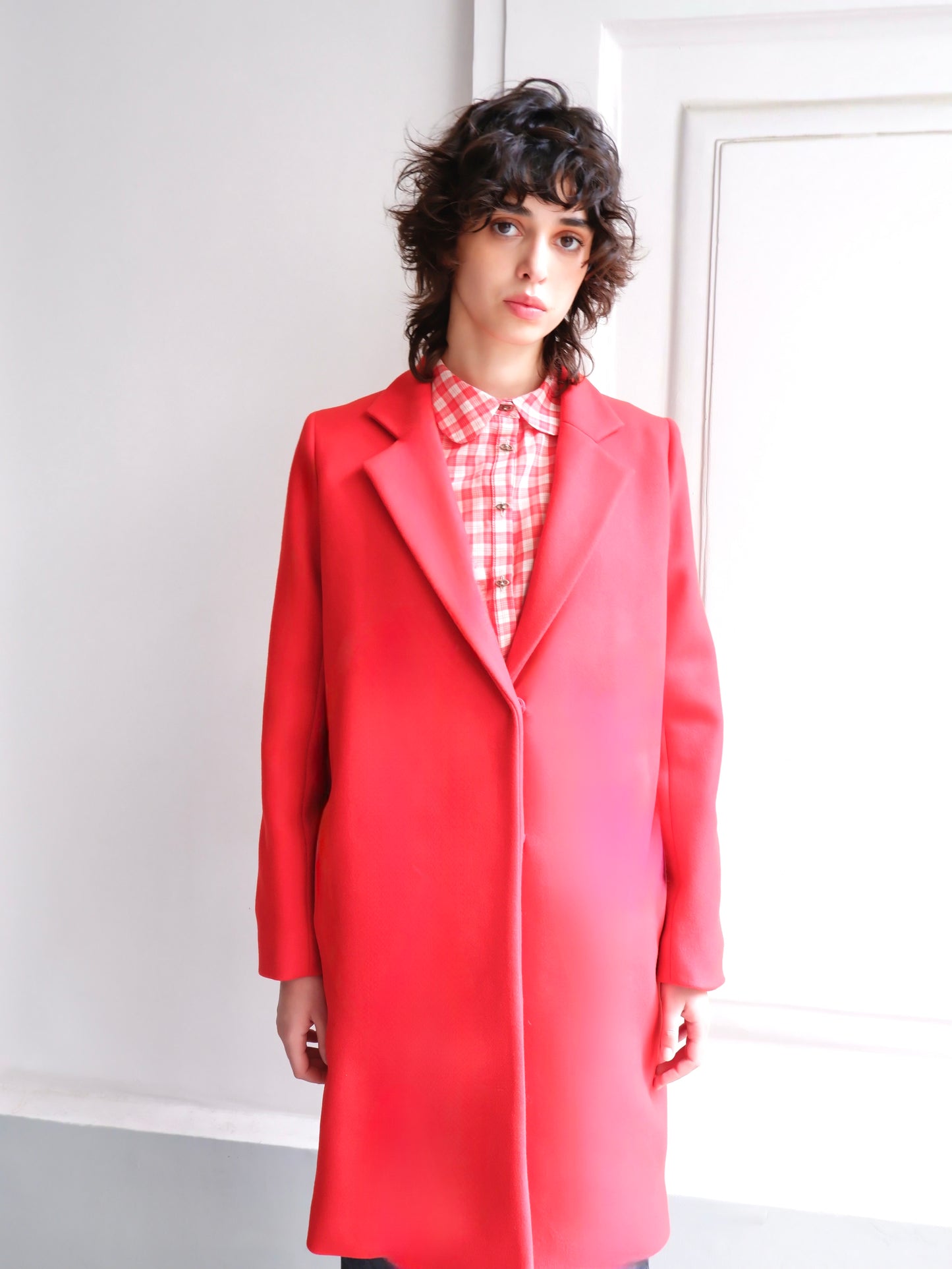 MANTEAU SYLVIE ROUGE