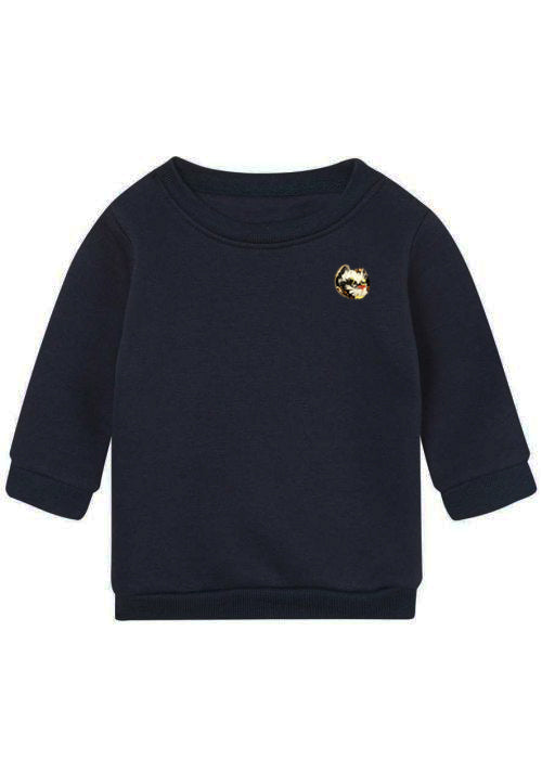 SWEAT-SHIRT BÉBÉ BLEU  MARINE