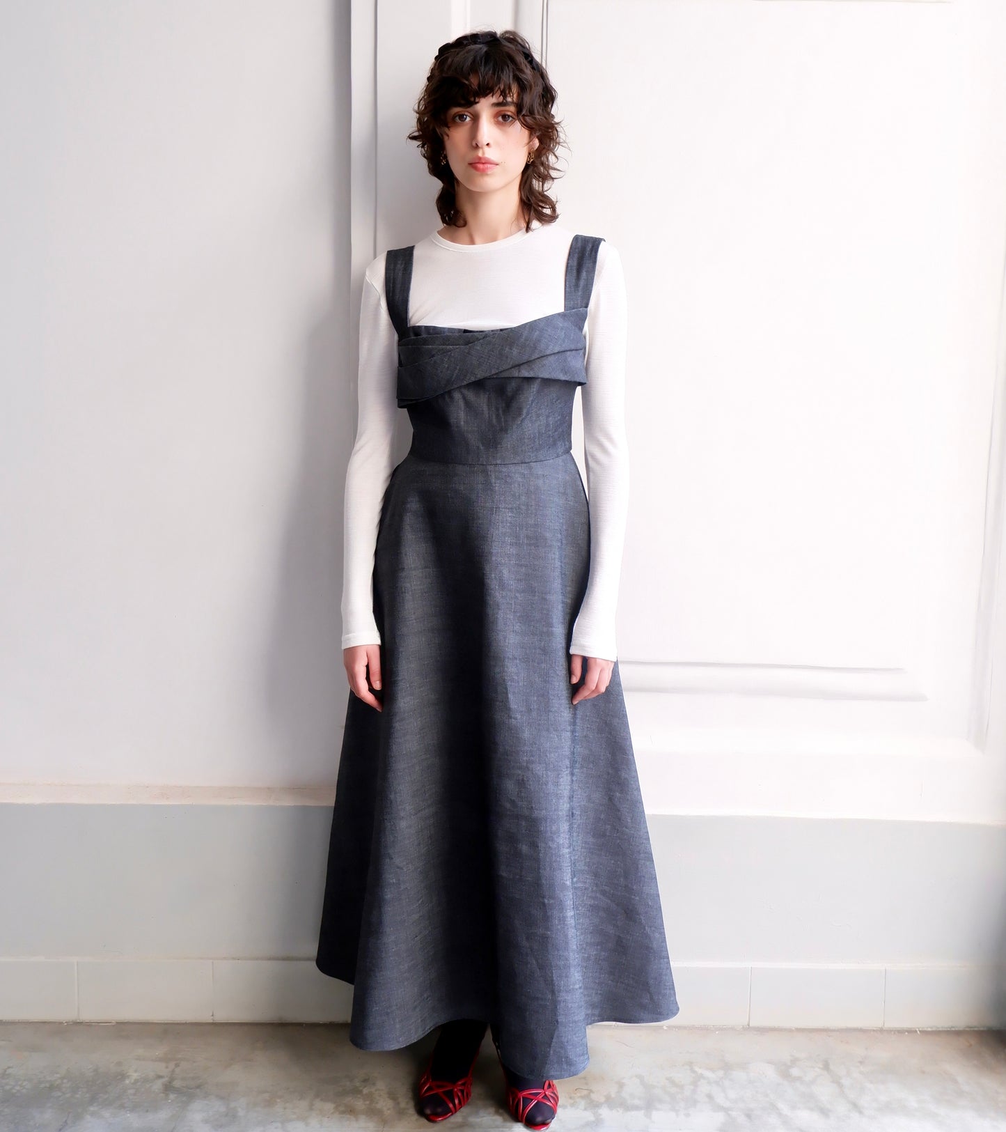 ROBE BLANDINE EN DENIM