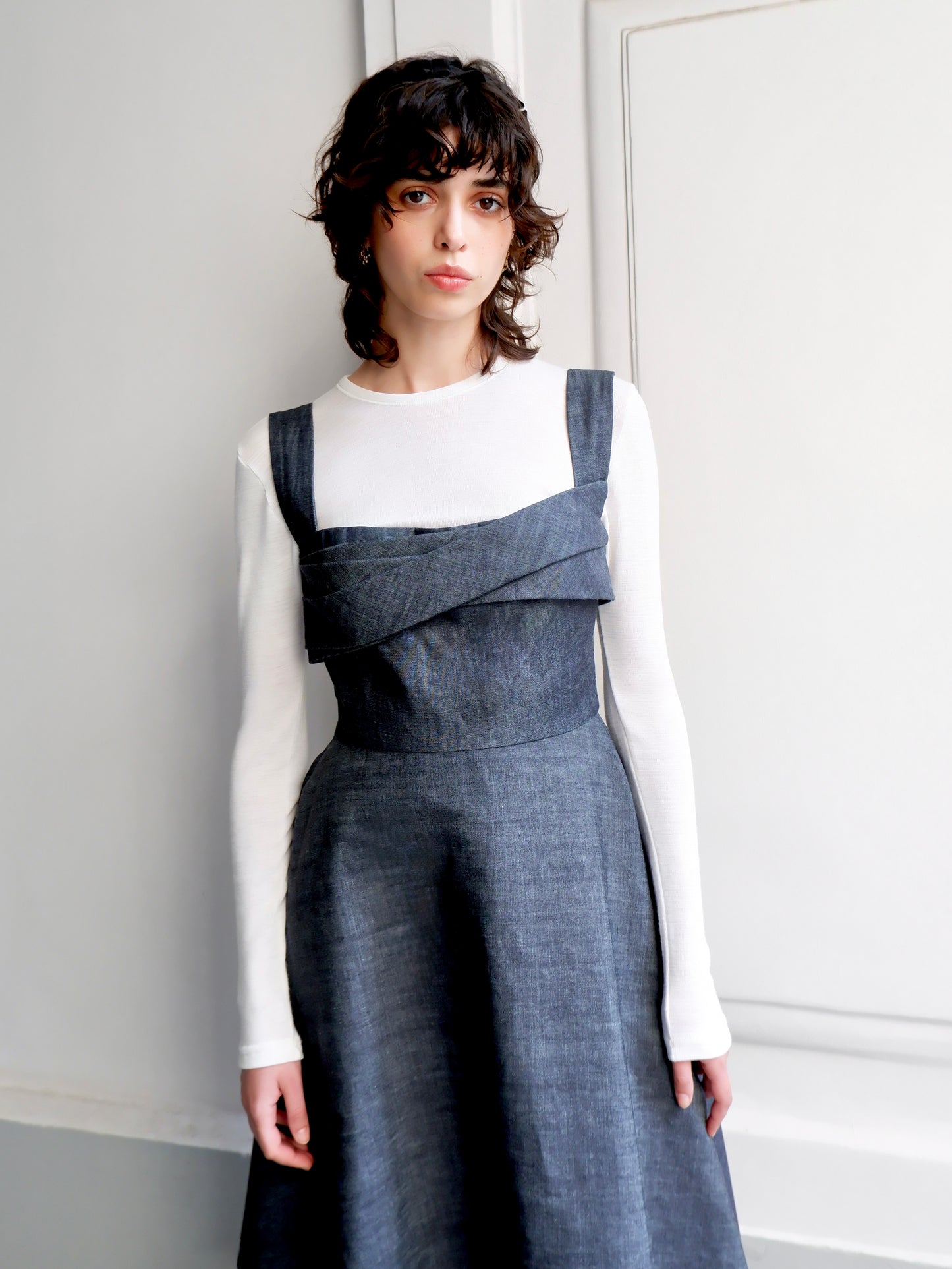 ROBE BLANDINE EN DENIM