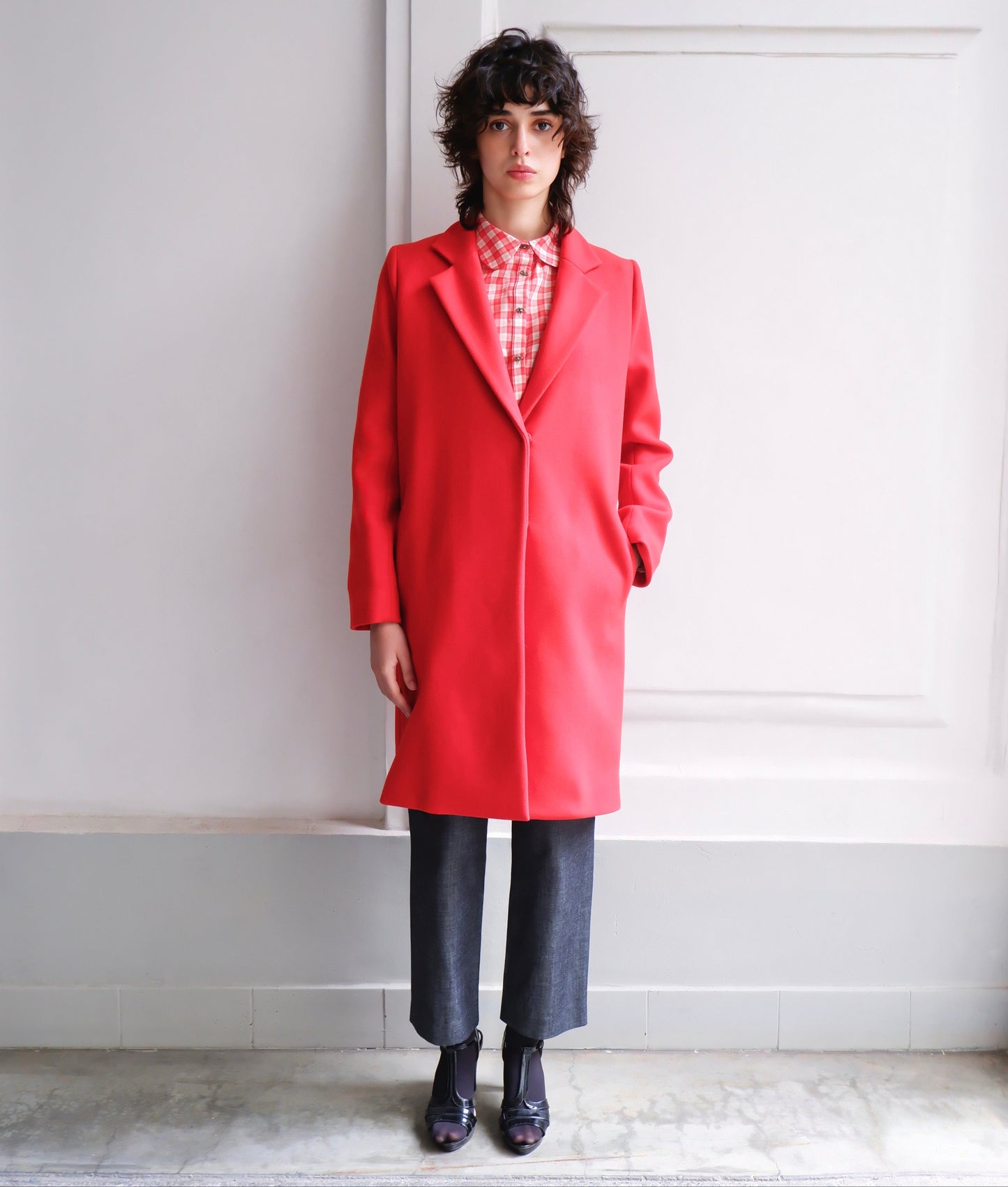 MANTEAU SYLVIE ROUGE